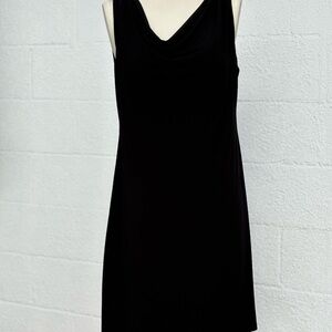 Elegant Black Sleeveless Dress